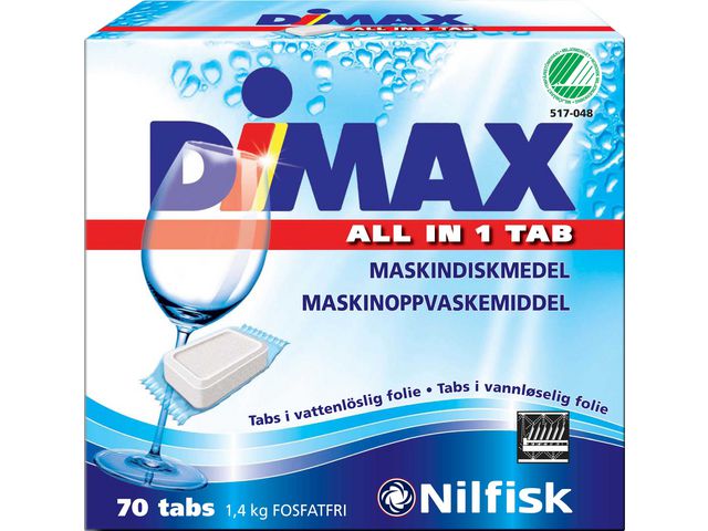 Maskindisk NORDEX Dimax tabletter 70/FP