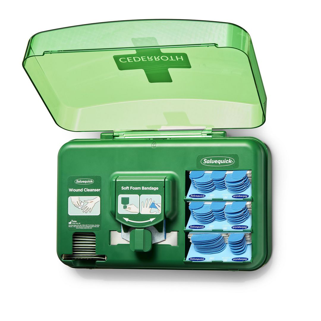Sårvårdsautomat CEDERROTH Wound Care blå - Bild 2