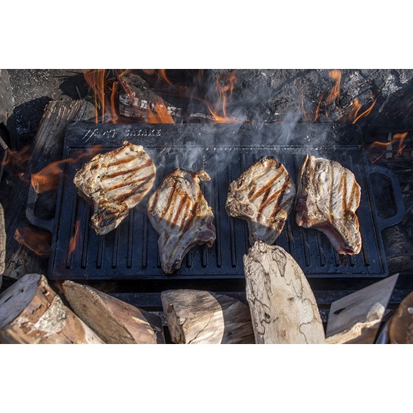 Grillplatta/Stekbord för Grill, Öppen eld, Spis - Bild 4